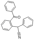 2-(2-BENZOYLPHENYL)-2-PHENYLACETONITRILE Struktur