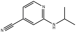 2-(isopropylamino)isonicotinonitrile Struktur