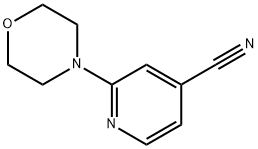 2-MORPHOLIN-4-YLISONICOTINONITRILE Struktur