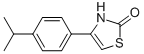 4-[4-(1-METHYLETHYL)PHENYL]-2(3H)-THIAZOLONE Struktur