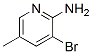 2-Amino-3-Bromo-5-Methylpyridine Struktur