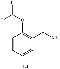 1-[2-(DIFLUOROMETHOXY)PHENYL]METHANAMINE Struktur