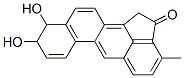 9,10-dihydroxy-9,10-dihydro-3-methylcholanthrene-2-one Struktur