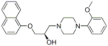 R-(+)-Naftopidil Struktur