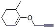 Cyclohexene, 6-methyl-1-(2-propynyloxy)- (9CI) Struktur