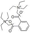 Tetraethylammonium phthalate Struktur