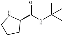 2-Pyrrolidinecarboxamide,N-(1,1-dimethylethyl)-,(2S)-(9CI) Struktur