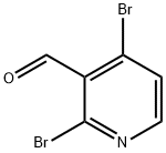 2,4-Dibromopyridine-3-carboxaldehyde Struktur