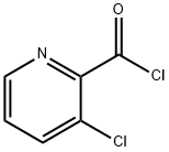 2-Pyridinecarbonyl chloride, 3-chloro- (9CI) Struktur