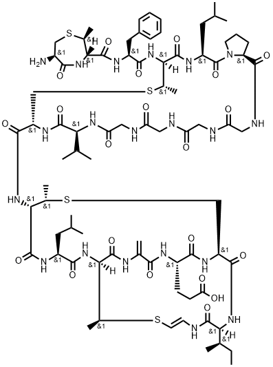 mersacidin Struktur