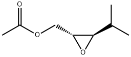 Oxiranemethanol,3-(1-methylethyl)-,acetate,trans-(9CI) Struktur