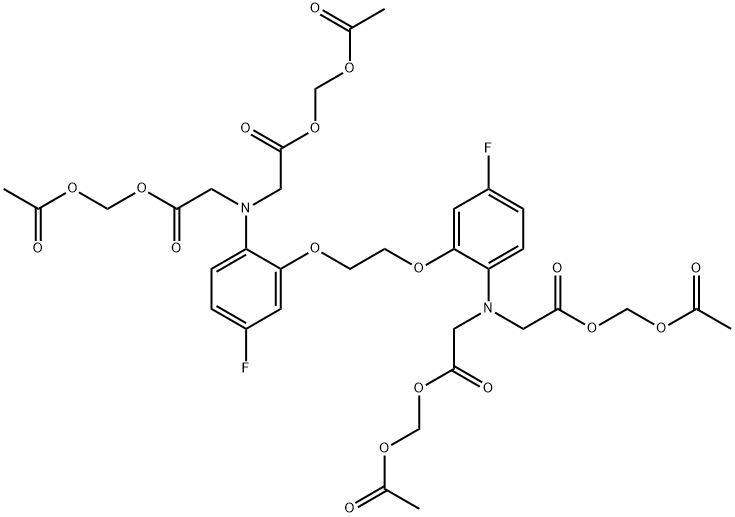 5 5'-DIFLUOR-BAPTA-AM Struktur