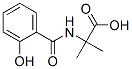 Alanine,  N-(2-hydroxybenzoyl)-2-methyl- Struktur