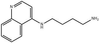 4-(4-AMINOBUT-1-YL)AMINOQUINOLINE Struktur