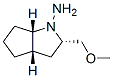 Cyclopenta[b]pyrrol-1(2H)-amine, hexahydro-2-(methoxymethyl)-, (2S,3aS,6aS)- (9CI) Struktur