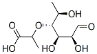 4-O-(1-carboxyethyl)rhamnose Struktur