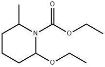 1-Piperidinecarboxylicacid,2-ethoxy-6-methyl-,ethylester(9CI) Struktur