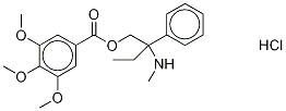 N-Demethyl Trimebutine-d5 Hydrochloride Structure