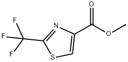 Methyl 2-(trifluoroMethyl)thiazole-4-carboxylate Struktur