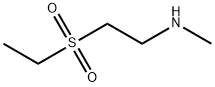 2-(ethylsulfonyl)-N-methylethanamine(SALTDATA: HCl) Structure