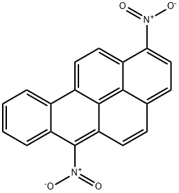 1,6-DINITROBENZO(A)PYRENE Struktur