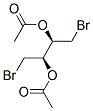 2,3-Butanediol, 1,4-dibromo-, diacetate, (R,R)- Struktur