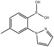 [4-Methyl-2-(1H-pyrazol-1-yl)phenyl]boronic acid