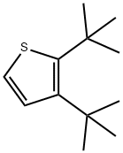 2,3-DITERT-BUTYLTHIOPHENE Struktur