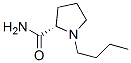 2-Pyrrolidinecarboxamide,1-butyl-,(S)-(9CI) Struktur