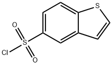 Benzo[b]thiophen-5-ylmethanesulfonyl chloride Struktur