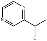 2-(1-Chloro-ethyl)-pyrazine Struktur