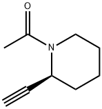 Piperidine,1-acetyl-2-ethynyl-,(S)- Struktur