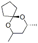 6,10-Dioxaspiro[4.5]decane,7,9-dimethyl-,trans-(9CI) Struktur