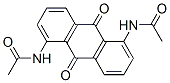 N,N'-(9,10-dioxo-1,5-anthrylene)di(acetamide) Struktur