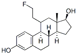 11-(2-fluoroethyl)estradiol Struktur