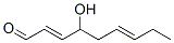 4-hydroxynona-2,6-dienal Struktur