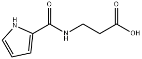 3-[(1H-PYRROLE-2-CARBONYL)-AMINO]PROPIONIC ACID Struktur