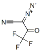 Butanenitrile,  2-diazo-4,4,4-trifluoro-3-oxo- Struktur