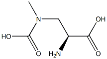 L-Alanine, 3-(carboxymethylamino)- (9CI) Struktur