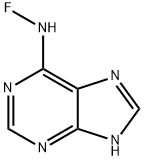 6-fluoroaminopurine Struktur