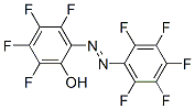 2-hydroxynonafluoroazobenzene Struktur