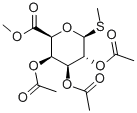 甲基 1-硫代-BETA-D-半乳吡喃糖苷酸甲酯三乙酸酯 結(jié)構(gòu)式