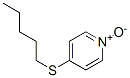 Pyridine, 4-(pentylthio)-, 1-oxide (9CI) Struktur