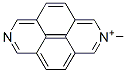 N-methyl-2,7-diazapyrenium Struktur