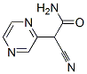 Pyrazineacetamide,  -alpha--cyano-  (9CI) Struktur