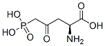 4-oxo-5-phosphononorvaline Struktur