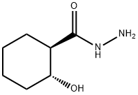 Cyclohexanecarboxylic acid, 2-hydroxy-, hydrazide, trans- (9CI) Struktur