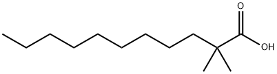 2,2-DIMETHYLUNDECANOIC ACID Struktur