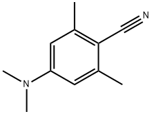 4-dimethylamino-3,5-dimethyl-benzonitrile Struktur