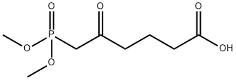 6-Dimethoxyphosphonyl-5-oxohexanoic acid, min. 95 % Struktur